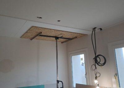Installazione pannelli radianti a soffitto Easy D-Ray System