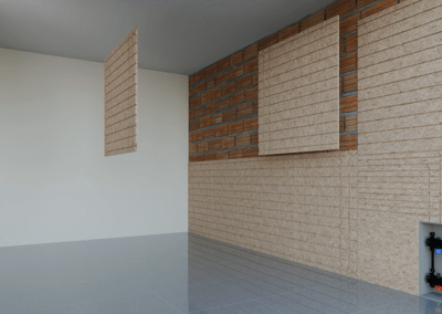 Sequenza installazione pannelli radianti a parete Easy D-Ray 01