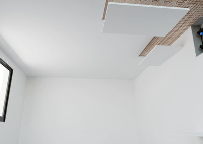 Sequenza montaggio pannelli radianti a soffitto Easy D-Ray 03