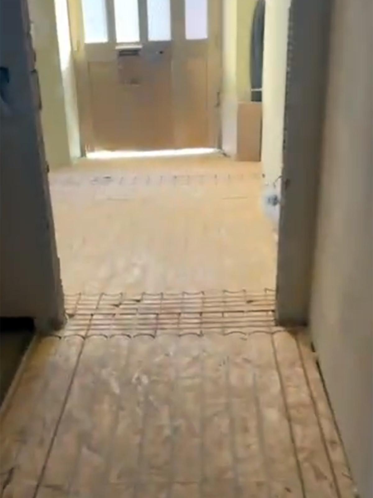 Cantiere Attimis Easy D-Ray pavimento parete soffitto radiante