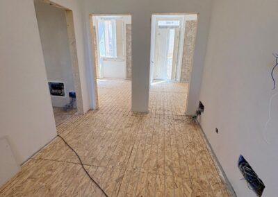 Cantiere Easy D-Ray Catignano installazione radiante pavimento parete soffitto